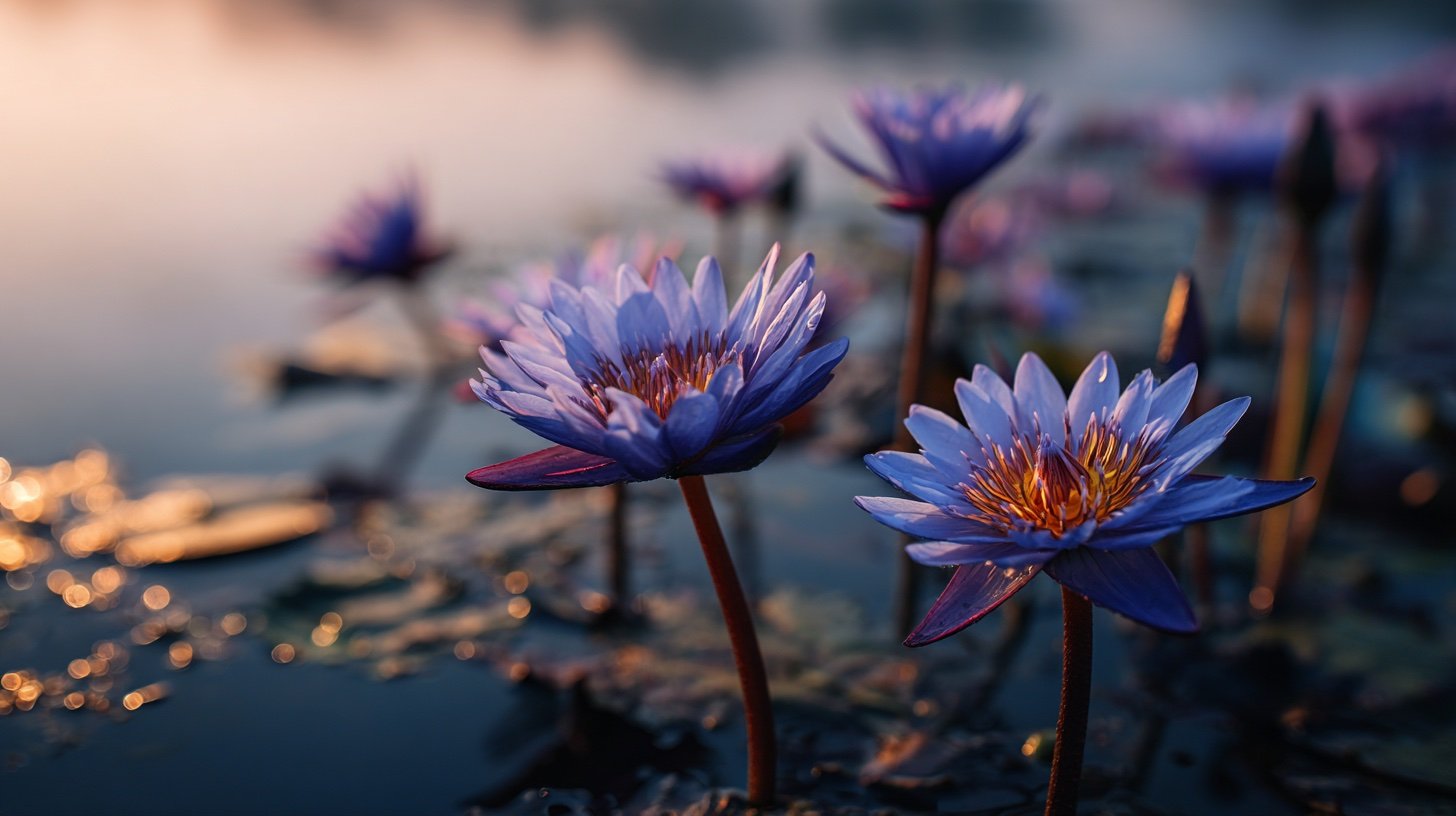 Blue lotus – healing and awakening